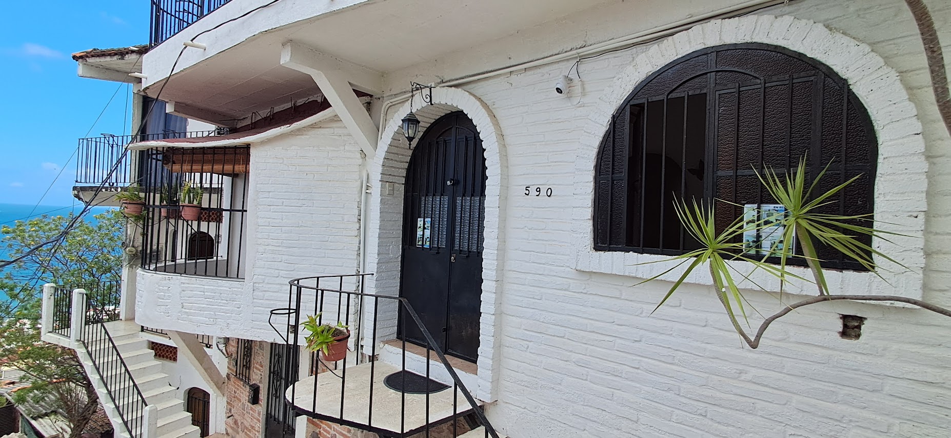 Exterior view of the property